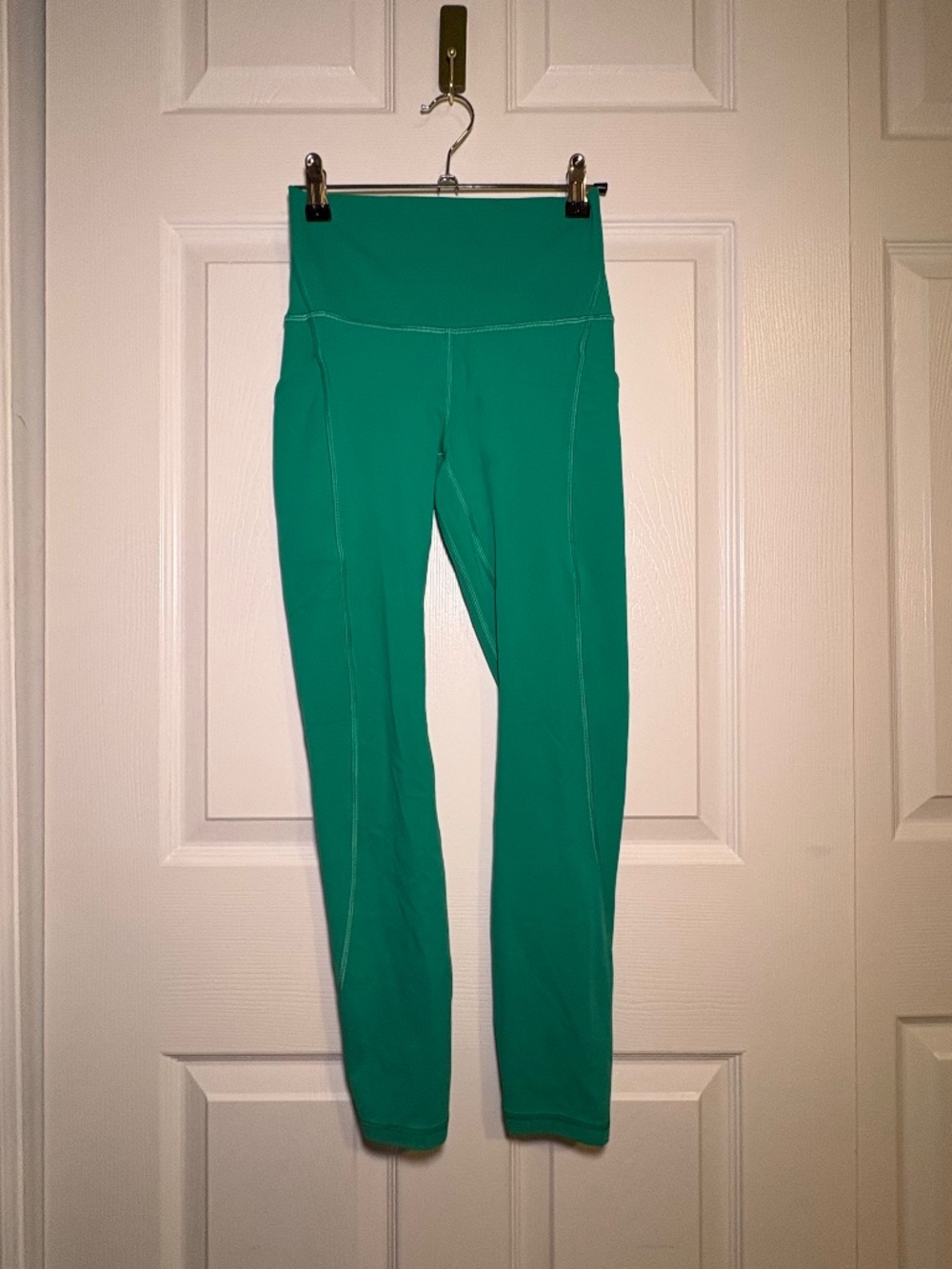 Lululemon Align Pant II 25" Green Jasper High Rise Leggings Size 4 - Picture 2 of 6